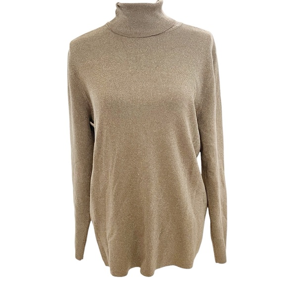 Chico's Lurex Turtleneck - Picture 7 of 8